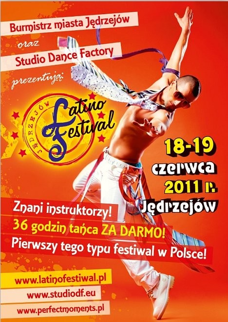 latino festiwal - Jędrzejów - Plakat